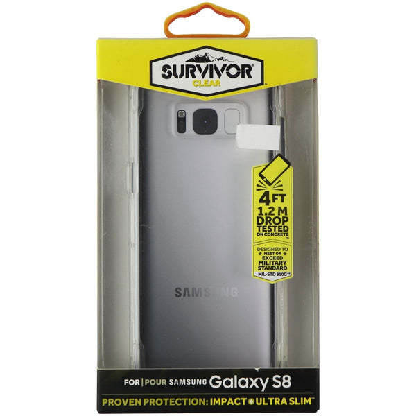 Survivor Clear Series Hard Case for Samsung Galaxy S8 - Clear - Griffin - Simple Cell Shop, Free shipping from Maryland!