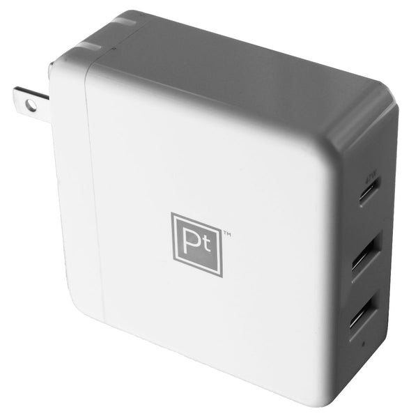 Platinum (65W) Dual USB + 47W USB-C Wall Charger - White (PT-PAC65C2U) - Platinum - Simple Cell Shop, Free shipping from Maryland!