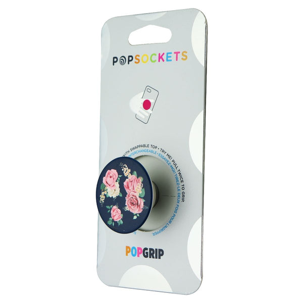 PopSockets PopGrip Swappable Grip for Phones & Tablets - Navy Blue/Pink Rose - PopSockets - Simple Cell Shop, Free shipping from Maryland!