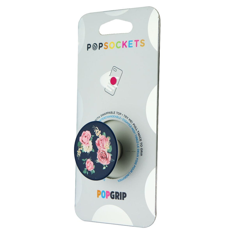 PopSockets PopGrip Swappable Grip for Phones & Tablets - Navy Blue/Pink Rose - PopSockets - Simple Cell Shop, Free shipping from Maryland!