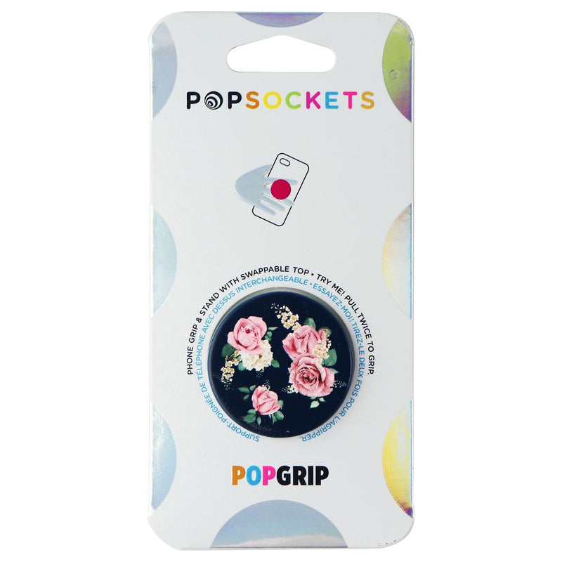 PopSockets PopGrip Swappable Grip for Phones & Tablets - Navy Blue/Pink Rose - PopSockets - Simple Cell Shop, Free shipping from Maryland!