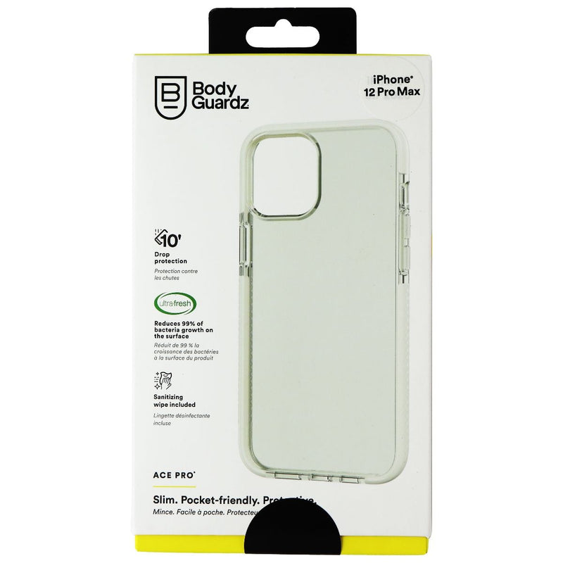 Bodyguardz Ace Pro Case For iPhone 12 Pro Max (Clear/White)