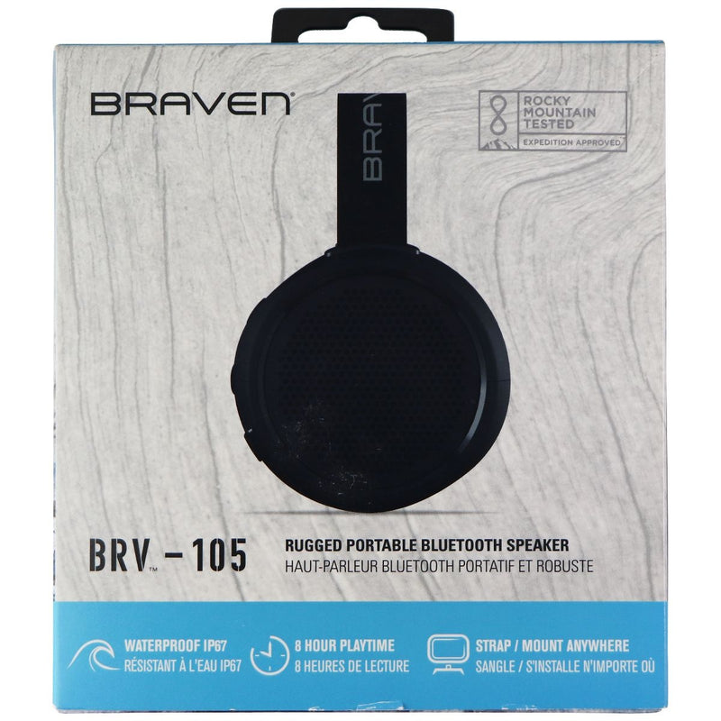 Braven BRV-105 Series Rugged Portable Bluetooth Speaker - Black - Braven - Simple Cell Shop, Free shipping from Maryland!