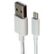 Alcatel (3.3-Ft) 1m Braided USB to USB-C Charge/Sync Cable - White