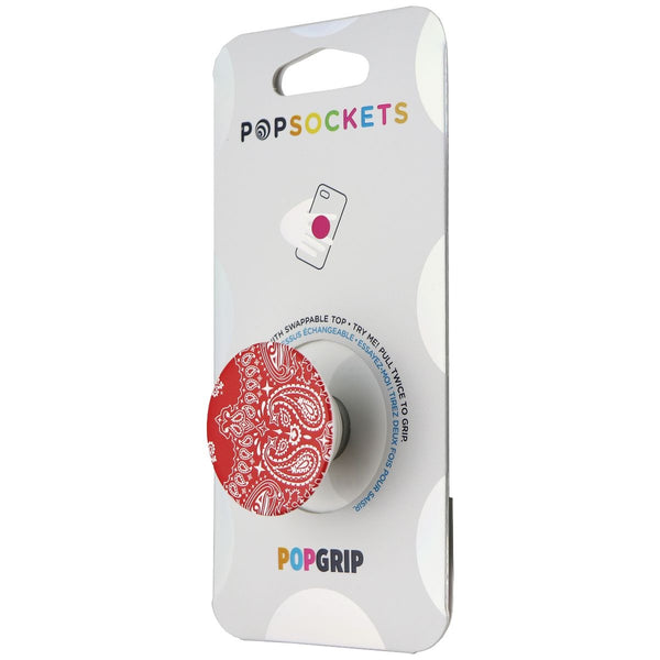 PopSockets: PopGrip Expanding Stand & Grip with Swappable Top - Red Bandana - PopSockets - Simple Cell Shop, Free shipping from Maryland!