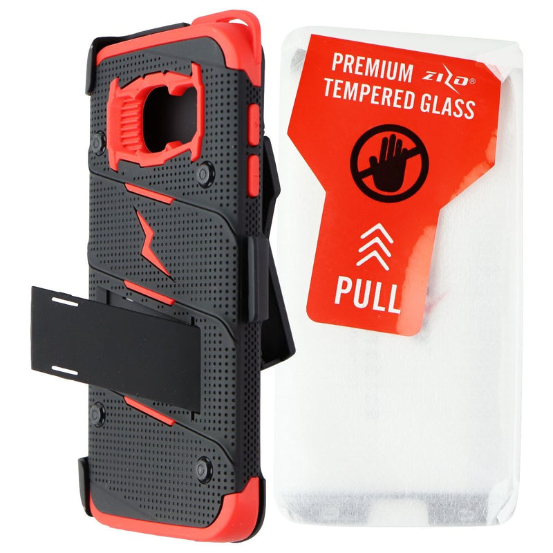 Galaxy S7 Edge 5.5in Case, Zizo Bolt Cover Kickstand Holster Belt Clip - Zizo - Simple Cell Shop, Free shipping from Maryland!