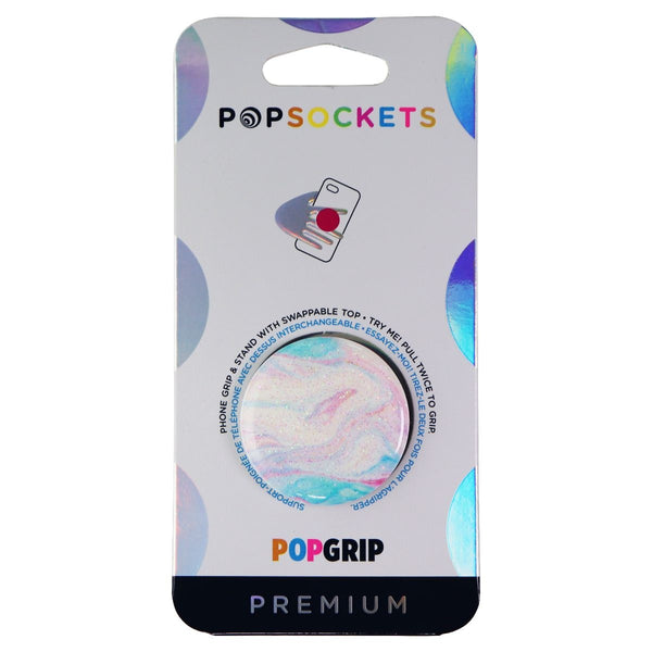 PopSockets PopGrip Phone Grip & Stand with Swappable Top - Glitter Soft Swirls - PopSockets - Simple Cell Shop, Free shipping from Maryland!