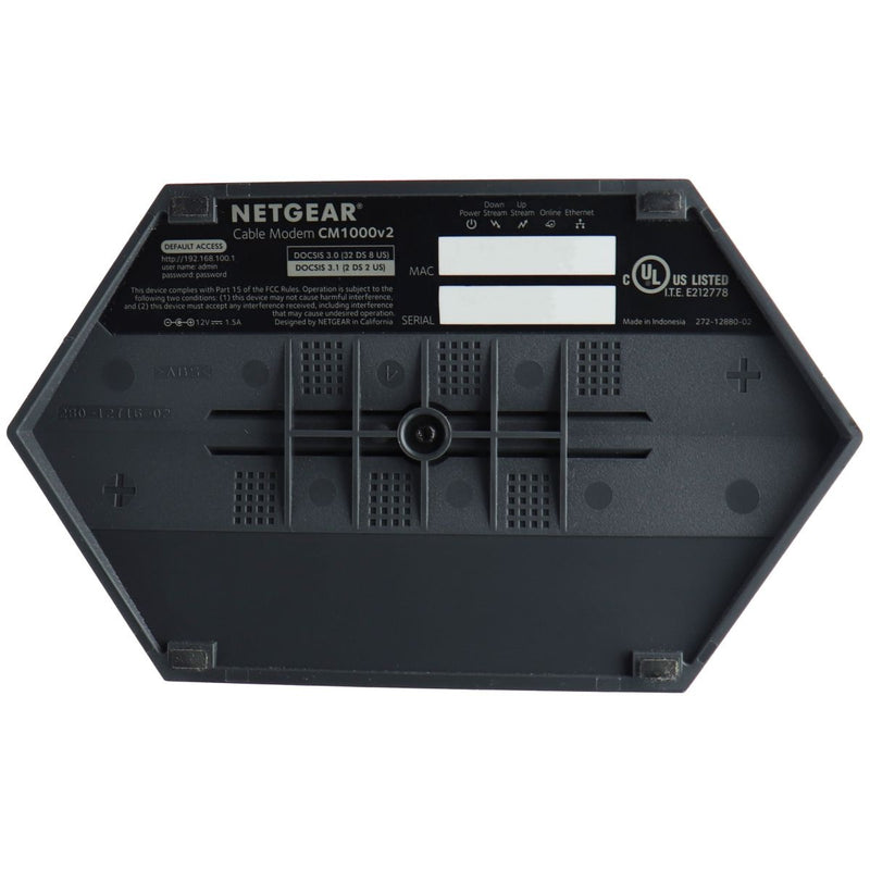 NETGEAR CM1000v2 - Nighthawk DOCSIS 3.1 Cable Modem - Black - Netgear - Simple Cell Shop, Free shipping from Maryland!