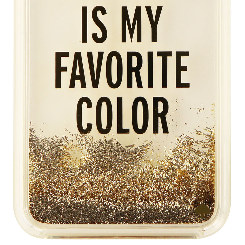 Kate Spade Liquid Glitter Case for iPhone 8 Plus 7 Plus - Clear / Gold Glitter - Kate Spade - Simple Cell Shop, Free shipping from Maryland!