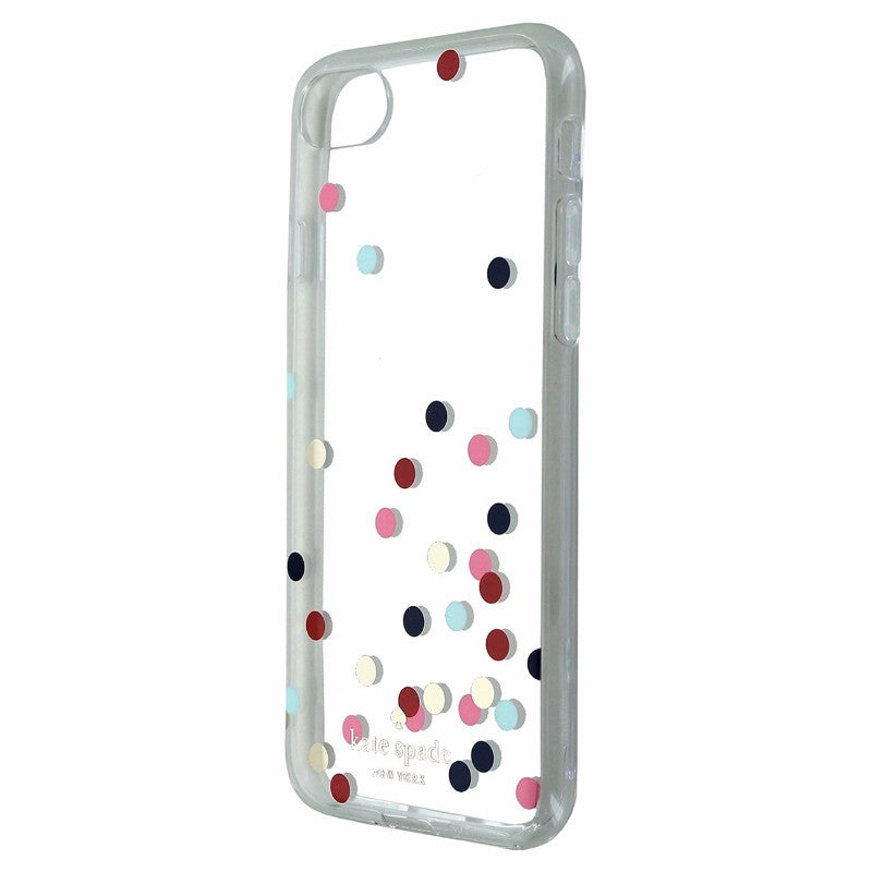 Kate Spade Flexible Hardshell Protective Case for iPhone 8 / 7 - Confetti Clear - Kate Spade - Simple Cell Shop, Free shipping from Maryland!