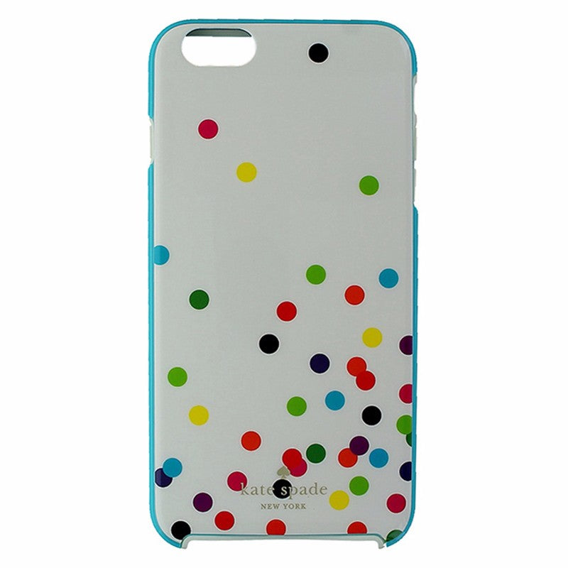Kate Spade Hybrid Case for iPhone 6 Plus 5.5 / 6s Plus - White and Blue / Dots - Kate Spade - Simple Cell Shop, Free shipping from Maryland!