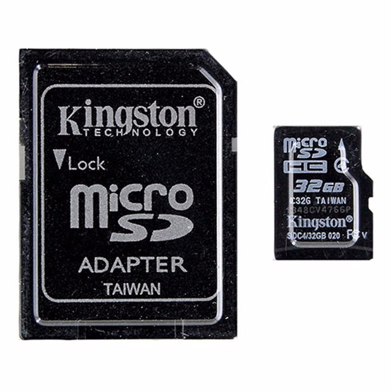 Kingston Digital 32 GB microSDHC Flash Memory Card - Black - Kingston - Simple Cell Shop, Free shipping from Maryland!