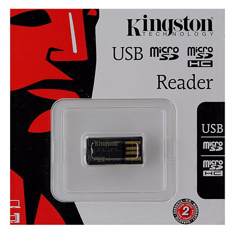 Kingston G2 USB 2.0 microSDHC Flash Memory Card Reader - Black - Kingston - Simple Cell Shop, Free shipping from Maryland!