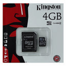 Kingston 4GB Class 4 Micro SDHC Memory Card with Adapter - SDC4/4GB - Kingston - Simple Cell Shop, Free shipping from Maryland!