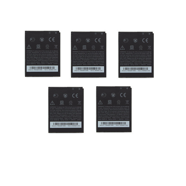 KIT 5x HTC Rechargeable 1,800mAh OEM Battery (BM60100) for HTC One SV - HTC - Simple Cell Shop, Free shipping from Maryland!