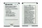 Kyocera Replacement 1,500mAh OEM Battery for C5170 - White (SCP-46LBPS) - Kyocera - Simple Cell Shop, Free shipping from Maryland!