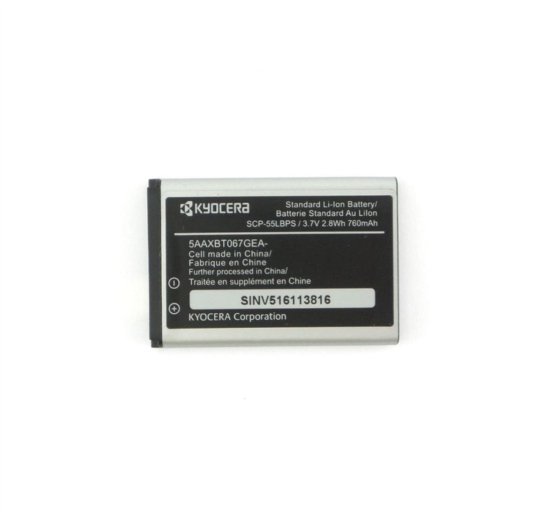 Kyocera Rechargeable (3.7V) 760mAh Battery for Kyocera JAX S1360 (SCP-55LBPS) - Kyocera - Simple Cell Shop, Free shipping from Maryland!