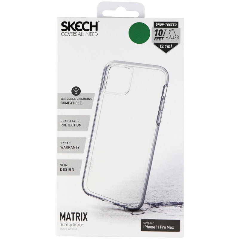 Skech Matrix Series Slim Hybrid Case for Apple iPhone 11 Pro Max - Clear - Skech - Simple Cell Shop, Free shipping from Maryland!