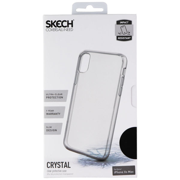 Skech Crystal Dual Layer Shockproof Phone Case for Apple iPhone Xs Max - Clear - Skech - Simple Cell Shop, Free shipping from Maryland!