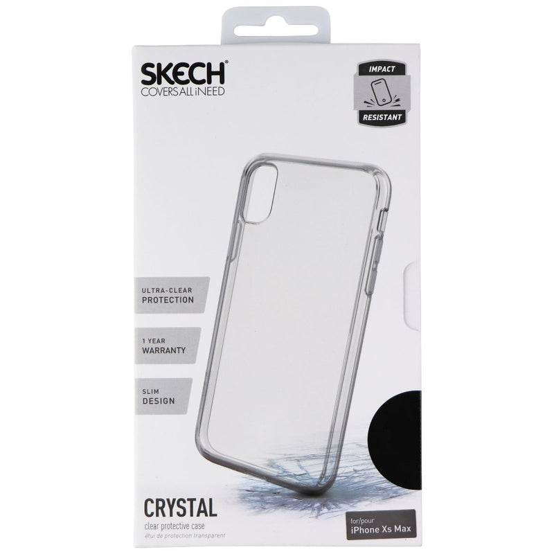 Skech Crystal Dual Layer Shockproof Phone Case for Apple iPhone Xs Max - Clear - Skech - Simple Cell Shop, Free shipping from Maryland!
