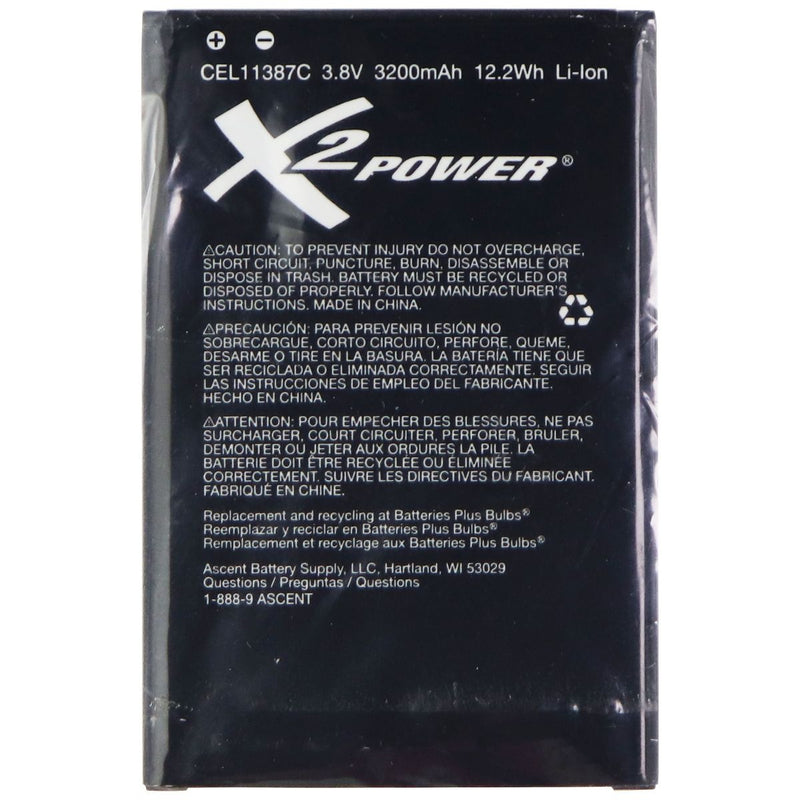 X2 Power Rechargeable (3.8V) Li-Ion Battery 3200mAh for Galaxy Note3 (CEL11387C) - X2 Power - Simple Cell Shop, Free shipping from Maryland!
