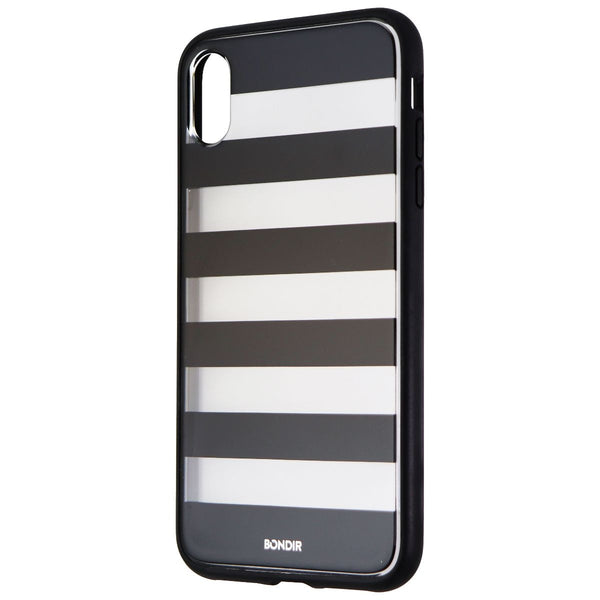 Bondir Clear Coat Hybrid Case for Apple iPhone Xs Max - Black Stripe/Clear - Bondir - Simple Cell Shop, Free shipping from Maryland!