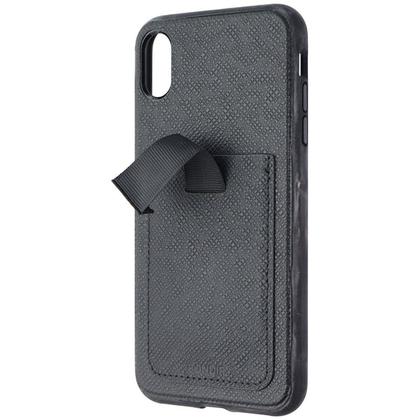 BONDIR Leather Series Hard Case with Card Pocket for iPhone Xs Max - Black - Bondir - Simple Cell Shop, Free shipping from Maryland!