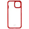 ITSKINS Hybrid Solid Case for iPhone 13 - Plain Red and Transparent - ITSKINS - Simple Cell Shop, Free shipping from Maryland!