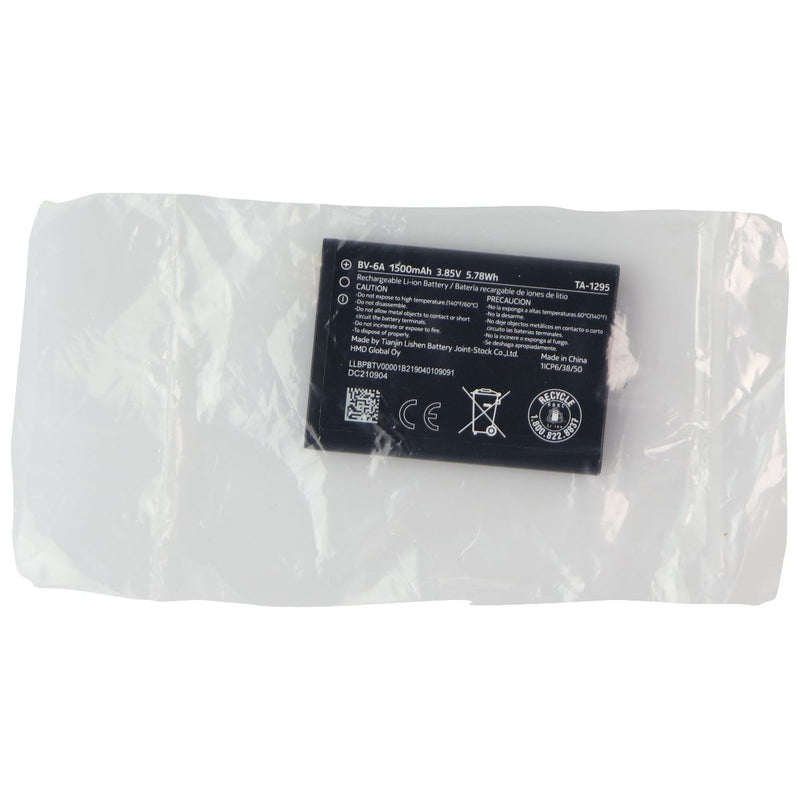 Nokia OEM (3.85V) 1500mAh Battery (BV-6A) for TA-1048 TA-1059 8110 4G - Nokia - Simple Cell Shop, Free shipping from Maryland!