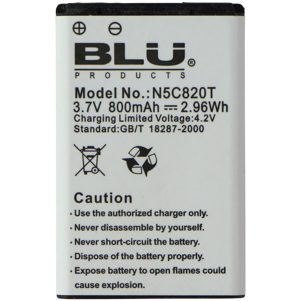 BLU (N5C820T) OEM Replacement Battery (3.7V/2.96Wh/800mAh) - White - BLU - Simple Cell Shop, Free shipping from Maryland!