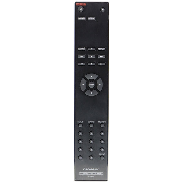 Pioneer OEM Remote Control for Pioneer Compact Disc Player (RC-947C) - Pioneer - Simple Cell Shop, Free shipping from Maryland!