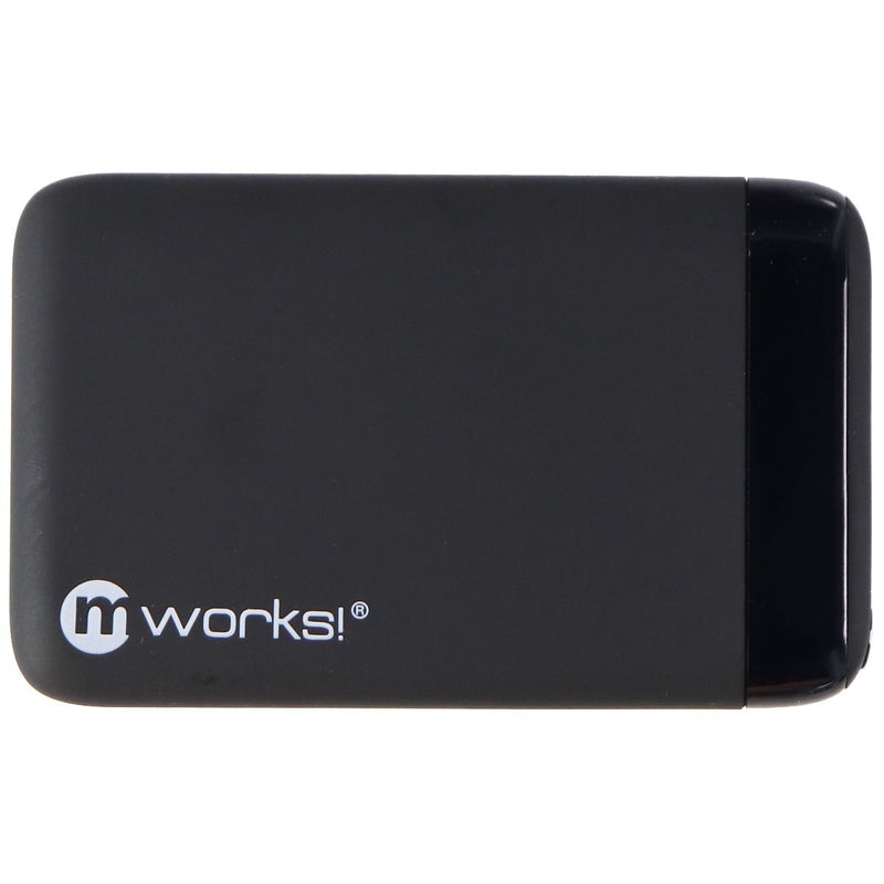 mWorks! mPOWER! 4,000mAh Portable USB and USB-C Power Bank - Black - mWorks! - Simple Cell Shop, Free shipping from Maryland!