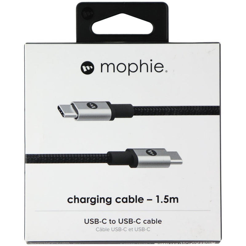 Mophie (5-Foot) Braided USB-C to USB-C Charge and Sync Cable - Black - Mophie - Simple Cell Shop, Free shipping from Maryland!