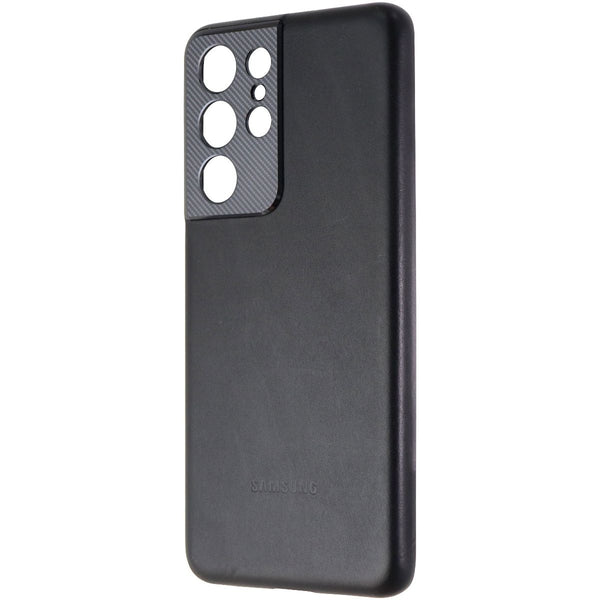 Samsung Official Leather Back Cover for S21 Ultra / S21 Ultra 5G - Black - Samsung Electronics - Simple Cell Shop, Free shipping from Maryland!