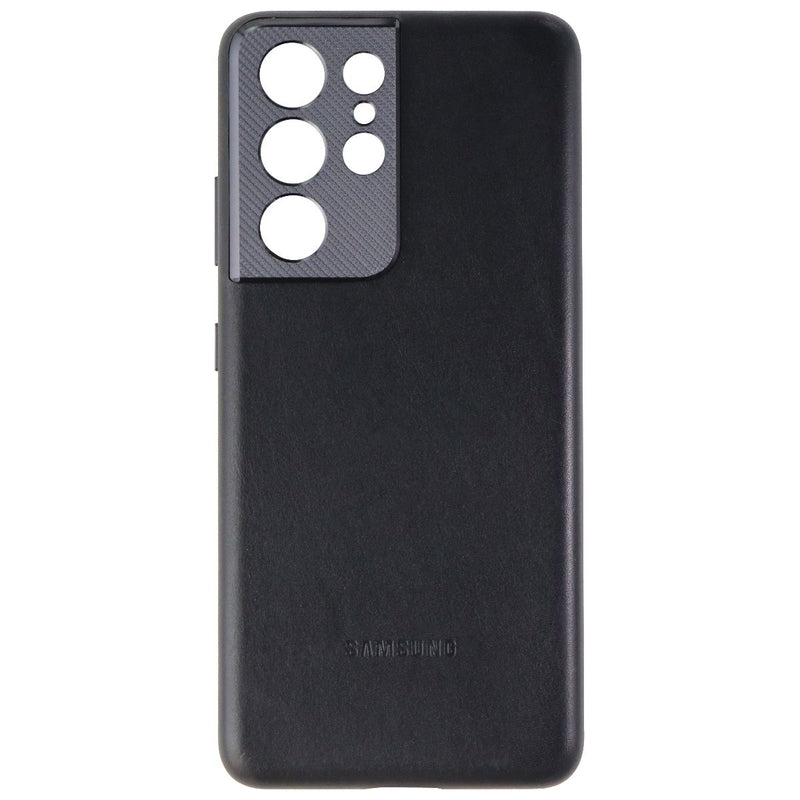 Samsung Official Leather Back Cover for S21 Ultra / S21 Ultra 5G - Black - Samsung Electronics - Simple Cell Shop, Free shipping from Maryland!