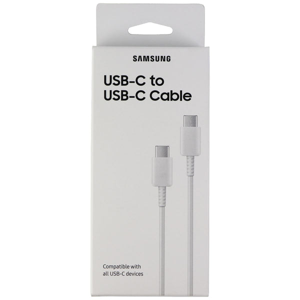 Samsung 3.3-Ft USB-C to USB-C Charge/Sync Cable - White (EP-DA705BWEGUS) Retail - Samsung - Simple Cell Shop, Free shipping from Maryland!