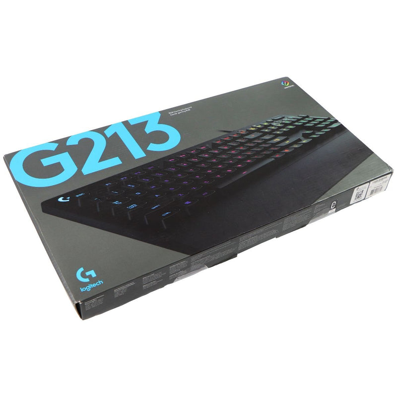 Logitech G213 Wired RGB Gaming Keyboard with Dedicated Media Controls - Black - Logitech - Simple Cell Shop, Free shipping from Maryland!