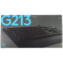 Logitech G213 Wired RGB Gaming Keyboard with Dedicated Media Controls - Black - Logitech - Simple Cell Shop, Free shipping from Maryland!