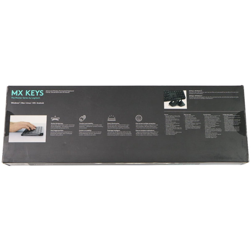 Logitech MX Keys Advanced Wireless Illuminated Keyboard - Graphite - Logitech - Simple Cell Shop, Free shipping from Maryland!