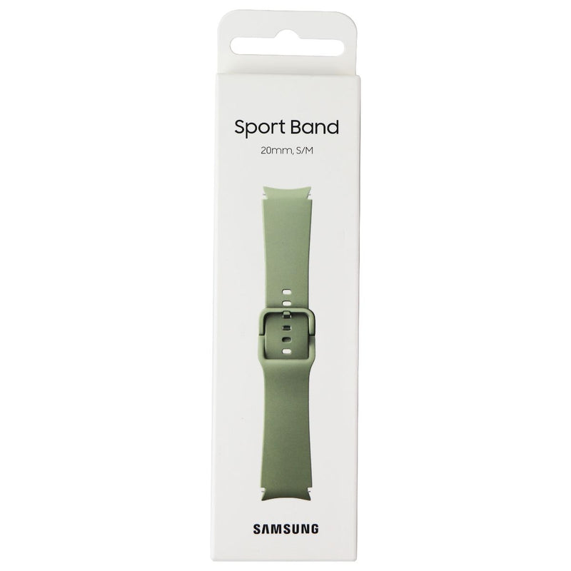 Samsung (20mm, S/M) Sport Band for Samsung Galaxy Watch4 - Olive Green - Samsung - Simple Cell Shop, Free shipping from Maryland!