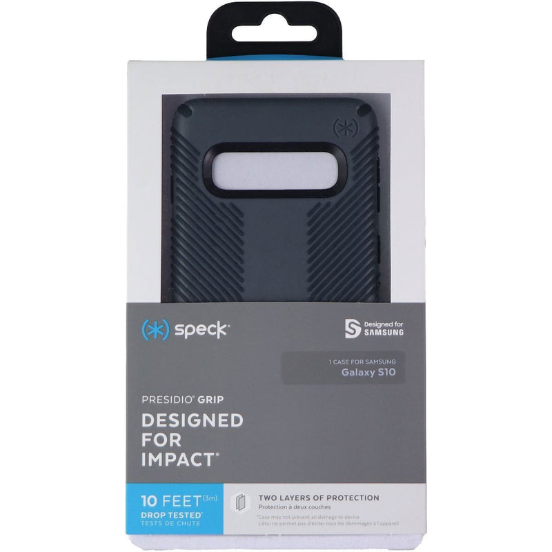 Speck Presidio Grip Series Case for Samsung Galaxy S10 - Graphite Gray/Charcoal - Speck - Simple Cell Shop, Free shipping from Maryland!