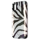 LuMee Duo Instafame LED Selfie Case for Apple iPhone Xs/X - Zebra / Glitter - LuMee - Simple Cell Shop, Free shipping from Maryland!