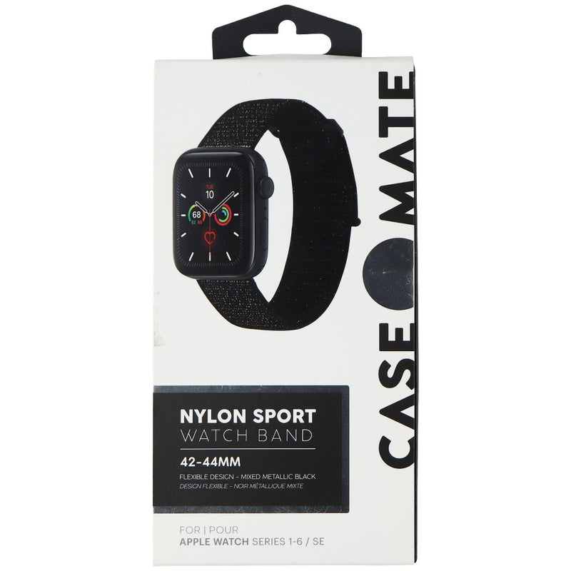 Case-Mate Nylon Watchband for Apple Watch (Series 1-6/SE) 42-44mm - Black - Case-Mate - Simple Cell Shop, Free shipping from Maryland!