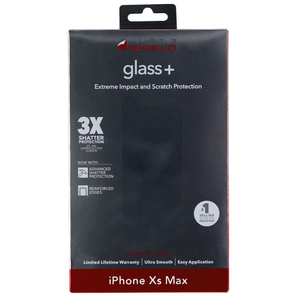 ZAGG InvisibleShield (Glass+) Screen Protector for Apple iPhone Xs Max - Clear - Zagg - Simple Cell Shop, Free shipping from Maryland!