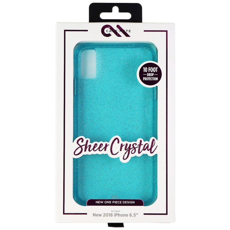 Case-Mate Sheer Crystal Case for Apple iPhone Xs Max - Crystal Teal