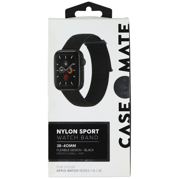 Case-Mate Nylon Sport Watchband for Apple Watch 38mm/40mm Cases - Black - Case-Mate - Simple Cell Shop, Free shipping from Maryland!