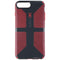 Speck CandyShell Grip Case for iPhone 8 Plus / 7 Plus - Charcoal Gray/Red - Speck - Simple Cell Shop, Free shipping from Maryland!