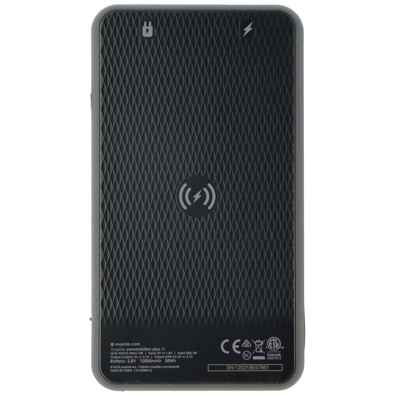 Mophie Powerstation Plus XL 10,000mAh Battery with Built-in Cable - Black - Mophie - Simple Cell Shop, Free shipping from Maryland!