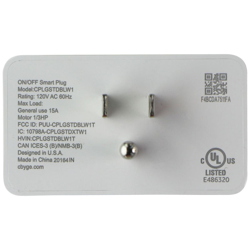 C by GE Series General Electric Indoor Smart Plug for Google Assistant - White - GE - Simple Cell Shop, Free shipping from Maryland!