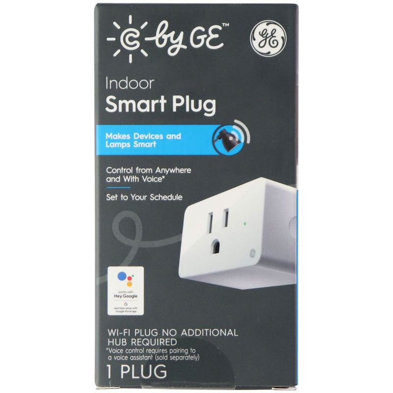 C by GE Series General Electric Indoor Smart Plug for Google Assistant - White - GE - Simple Cell Shop, Free shipping from Maryland!